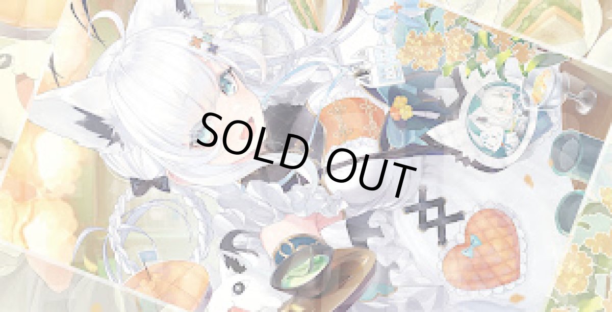 画像1: 白上フブキ（喫茶）プレイマット (1)