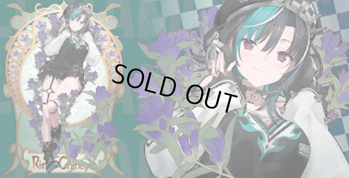 画像1: 輪堂千速（ミュシャ）プレイマット (1)